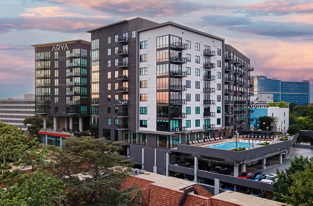 arya drone thumbnail - atlanta's commercial photographer an aerial drone image of arya in atlanta by architectural photographer karen images