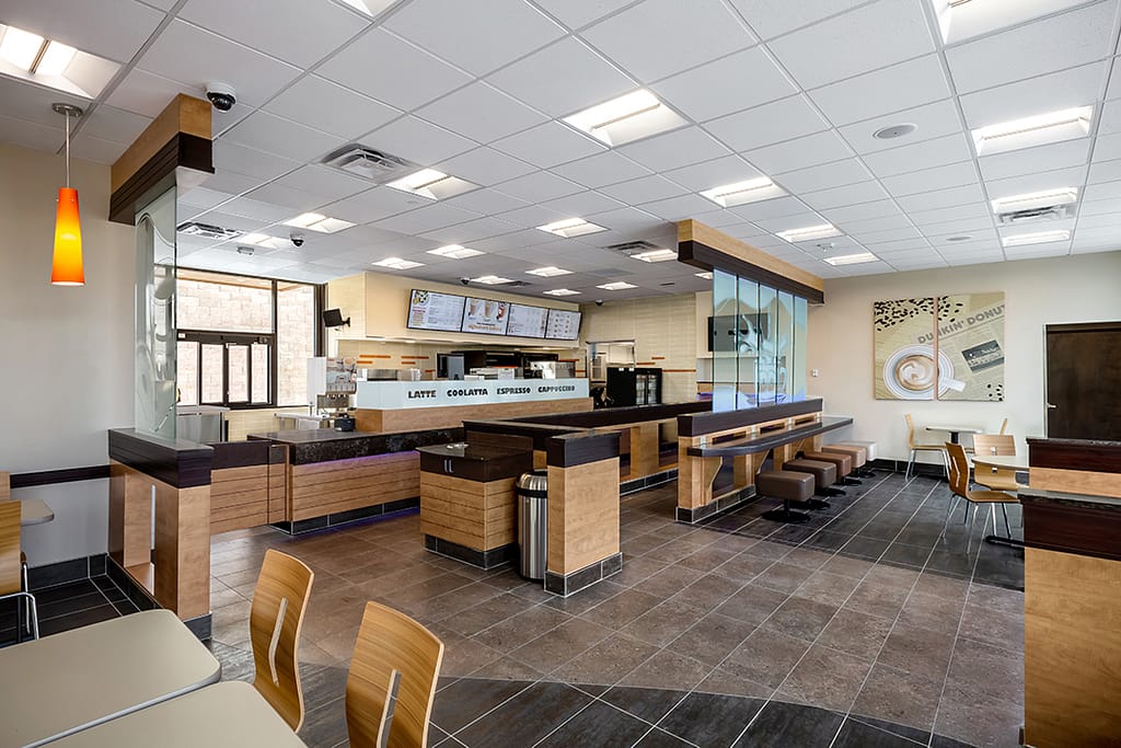 commercial_architecture_real estate photography_atlanta_interior_karenimages 2020 - 45 - atlanta's commercial photographer architectural photograph of the interior design of a dunkin donuts cafe in canton, georgia by atlanta architectural photographer karen images