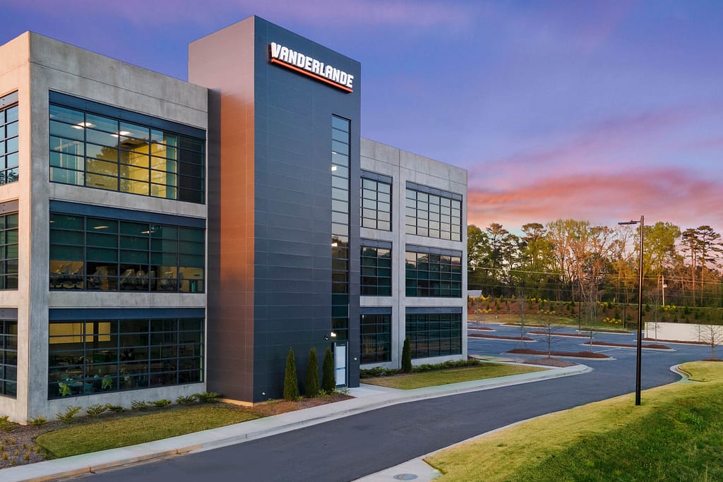 photo by atlanta drone photographer karen images aerial image of vanderlande in kennesaw, georgia photographed with a drone by faa licensed atlanta drone photographer karen images