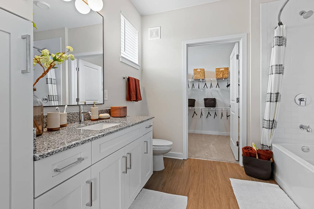 65 - oslo_two bedroom_mcshane construction_karen images 2024 -_ - atlanta's commercial photographer bath and closet at oslo by architectural photographer karen images